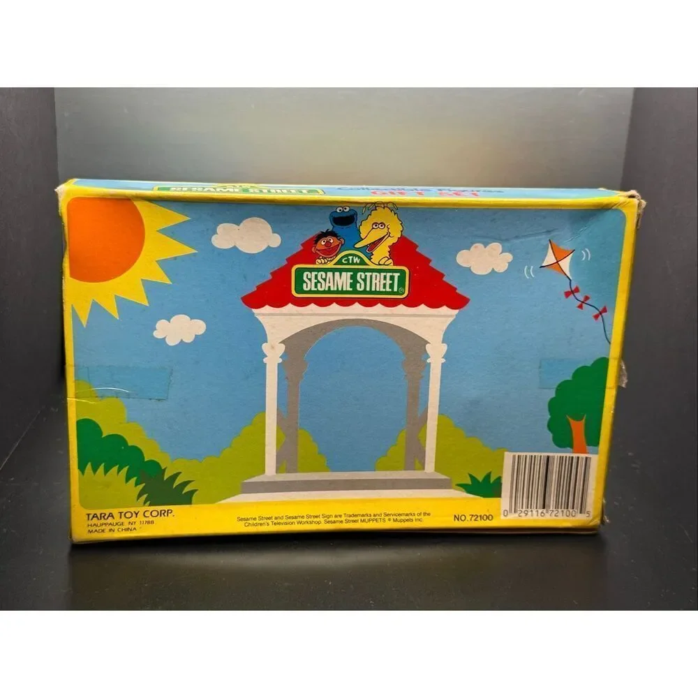 Vintage Sesame Street Muppets Collectible Figures Gift Set Tara Toy Corp/NIB